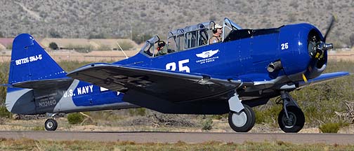 Commemorative Air Force North American SNJ-5 Texan N3246G, Cactus Fly-in, March 3, 2012